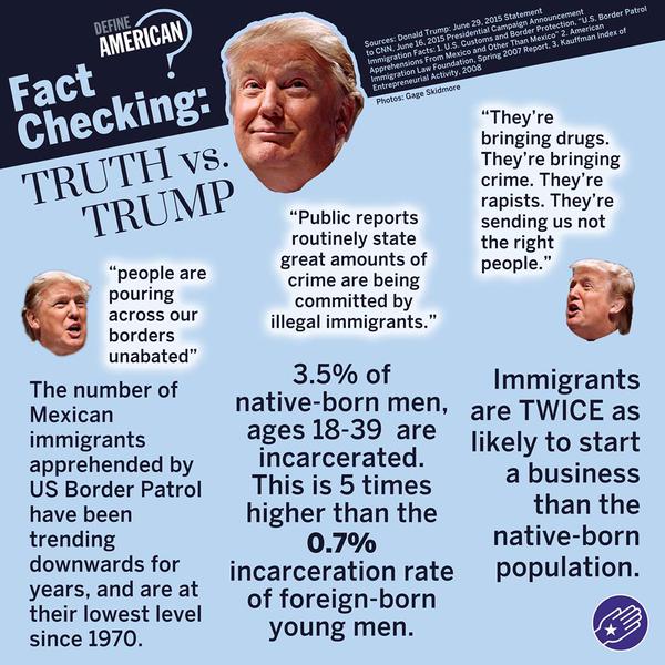 #DonaldTrump #Immigration Tweets 7.2