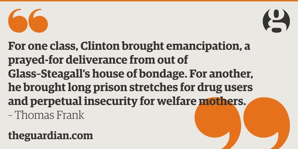 Bill Clinton’s crime bill destroyed lives, and there’s no point denying it