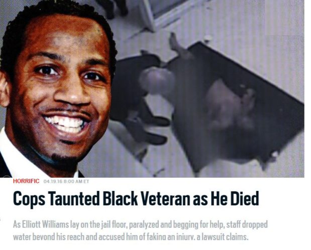 Cops Taunted Black Veteran #ElliottWilliams as He Died.