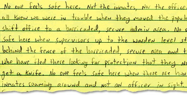 The first horror is what people have endured in Alabama’s prisons.  The second horror is that while shocking, it is not a surprise.