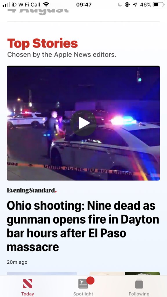Nine dead in mass shooting in Dayton, Ohio