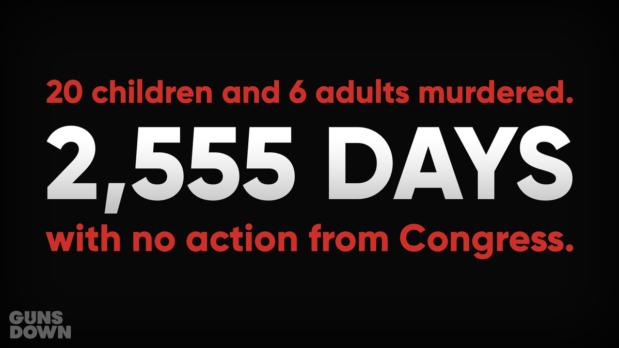 It’s been seven years since the shooting at #SandyHook Elementary School, and Congress has done nothing to prevent another tragedy like this from happening.