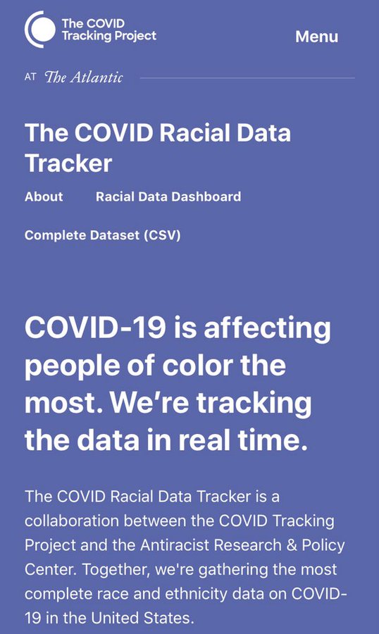 This is the racial pandemic within the viral pandemic.