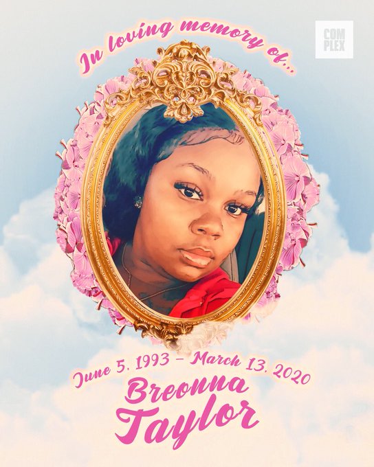 SAY HER NAME. #BreonnaTaylor would’ve been 27 today. She was shot 8 times by police issuing a “no-knock” warrant on her home.
