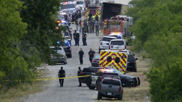 “A horrific human tragedy.” At least 46 people have been found dead inside a trailer truck in Texas in what appears to be one of the worst cases of migrant deaths in the US in recent decades