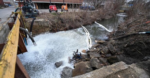 Last week, officials said they believed that the Ohio train derailment had killed 3,500 aquatic animals. Today they provided a new estimate, pushing the total to more than 43,700 animals within a 5-mile area.
