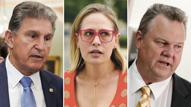 Republicans in the Senate + Dem Senators Manchin, Sinema and Tester just voted to kill student debt relief and *raise* student debt balances by retroactively adding interest. Tester, Sinema and Manchin are all up for re-election in 2024 and will have to explain their votes.