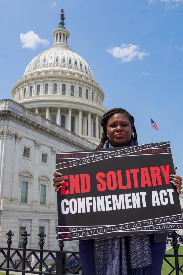 Solitary confinement is inhumane and must be abolished. We must end this sadistic practice. That’s why I introduced, along with colleagues and survivors, the #EndSolitary Confinement Act.