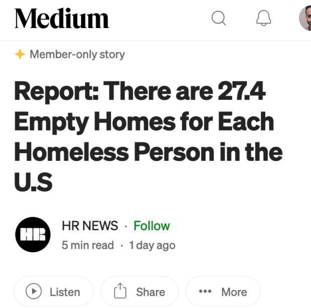 Capitalism is a failed economic system.