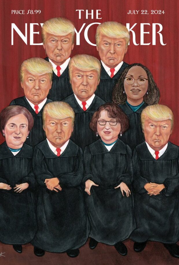 The latest cover of the New Yorker…and more political headlines