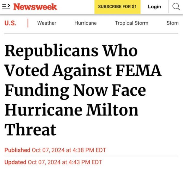 Tapping into the culture wars isn’t going to protect Floridians or anyone else from the harsh realities of climate change. The people of Florida deserve better. We all deserve better.