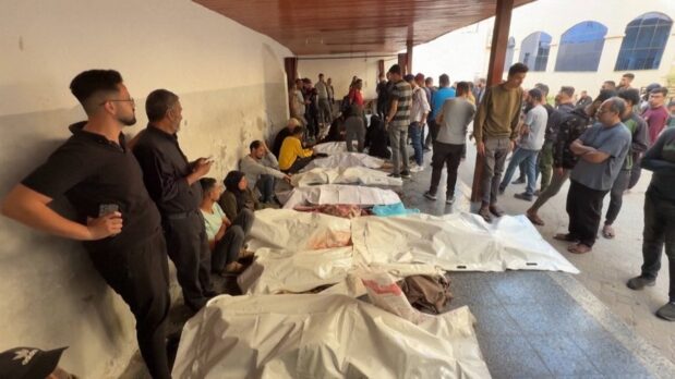 Israel Bombs Gaza School Sheltering Displaced Palestinians, Killing 36, Including Children