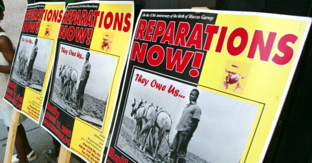 The economic value of slave labor in the United States from 1619 to 1865 was approximately $14 trillion in today’s currency. This nation owes a debt to Black Americans with enslaved ancestors.